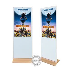 안드로이드 디지털 방식으로 Signage LCD 광고 매체 선수 백색 색깔 Iphone 모양